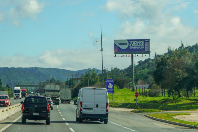Foto de Santiago a Viña, antes Santuario Lo Vasquez - Ruta 68 km 76.89 (CASABLANCA)