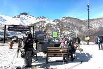 Plaza Tío Willy, centro de Ski Nevados de Chillán