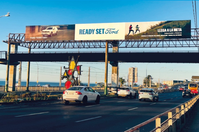 Foto de Av. España en sector Liceo Industrial de Valparaíso - Hacia Viña del Mar