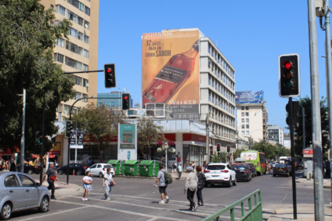 Foto de Arlegui.682 con Libertad Frente Plaza Vergara, Hotel Ohiggins.