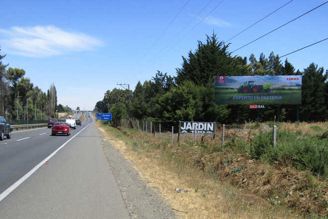 Foto de Salida Sur Victoria hacia Temuco - Ruta 5 Sur km 615.7 (VICTORIA)