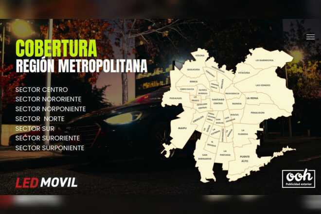 Foto 3 de LED MÓVIL – Red de 15 Taxis | 30 Caras | +230 mil Pasadas Mensuales Aseguradas