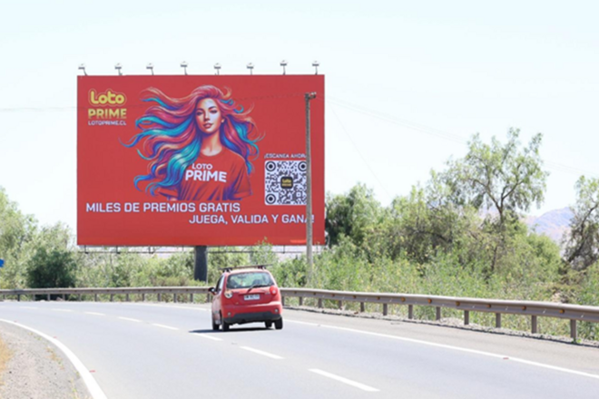 Foto de Autopista San Martin pasado el peaje de Chicureo camino a Santiago