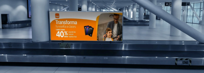 Foto 2 de Caja de Luz - Cintas de retiro de equipaje N°3 - Primer Nivel - Aeropuerto Iquique