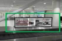 Caja de Luz - Cintas de retiro de equipaje N°3 - Primer Nivel - Aeropuerto Iquique