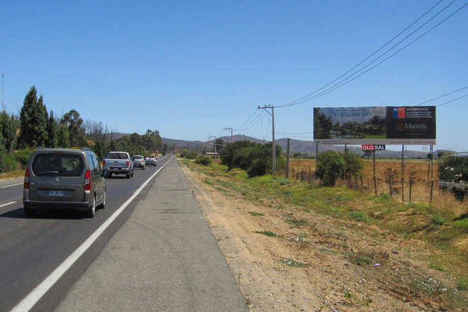 Foto de Acceso a Algarrobo desde Casablanca - Ruta F 90 km 6.575 (CASABLANCA)