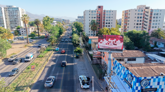 Foto 2 de Vespucio / Pucara hacia Mall Plaza Egaña