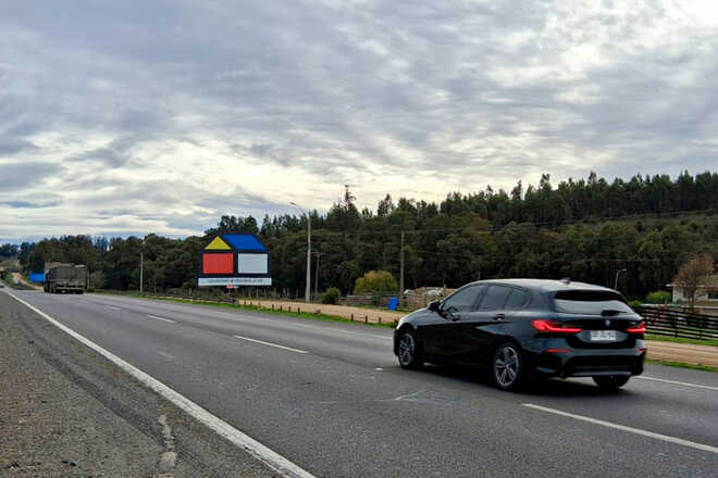 Foto de Melipilla a San Antonio pasado cruce Santo domingo - Ruta 78 km 94.32 (SAN ANTONIO)