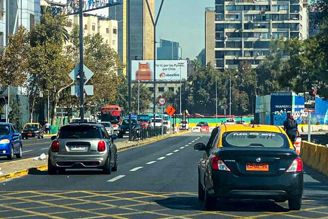 Foto 2 de Vicuña Mackenna al llegar a  Plaza Italia y Metro Baquedano OP (reñaca 11)