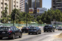 Vicuña Mackenna al llegar a  Plaza Italia y Metro Baquedano OP (reñaca 11)
