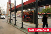 Alameda - San Martín - Parada 1 / (M) La Moneda